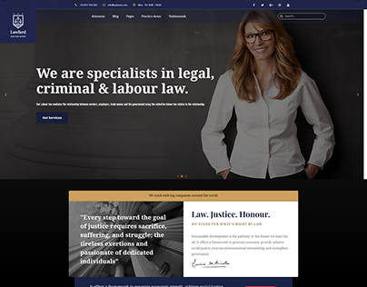 Certified and Insured Law Firm Website Design, Attorney Web Design, Lawyer ...