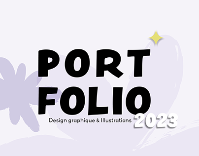 Portfolio 2023 - Design graphique & Illustrations