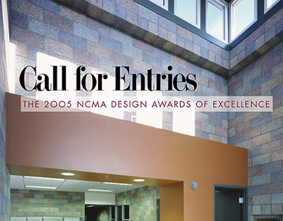 Design Award Call for Entries Brochure