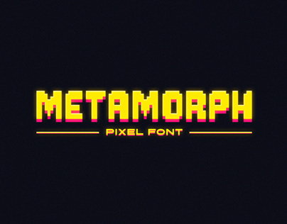 Metamorph Typeface