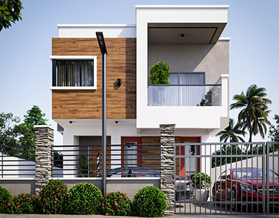 Project thumbnail - Modern Four Bedroom Duplex With BQ