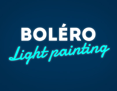 Boléro Lightpainting - Installation