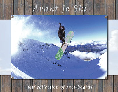 Avant Je Ski - collection of snowboards