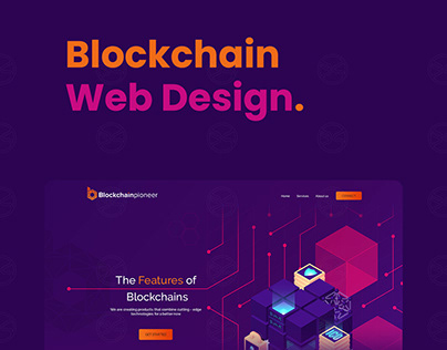 Blockchain Website Design