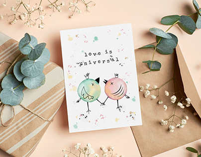 Free printable greeting card for Valentine's day