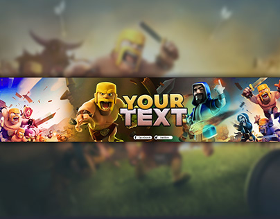 Clash of clans Youtube Banner