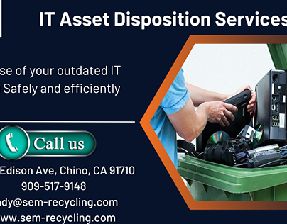 Eco-Friendly And Secure IT Asset Disposition Services