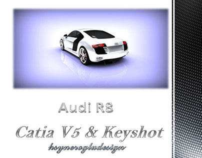 Audi R8 (Catia V5 & Keyshot)