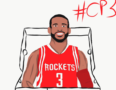 Chris Paul 3 to the rockets