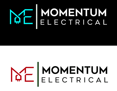 ME Minamal Logo | Momentum Electrical