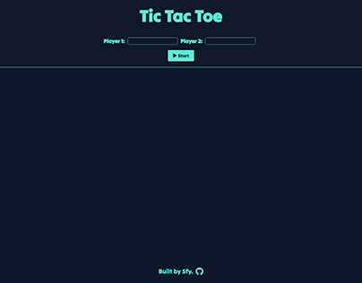 Tic-Tac-Toe | Website