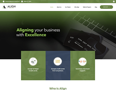 Service website made by wix