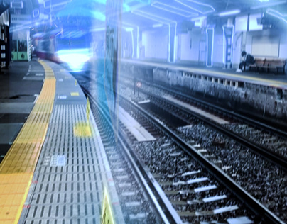 Specially synthesize trains with After Effects