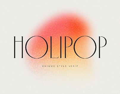FREE FONT || Holipop - Modern Serif Font