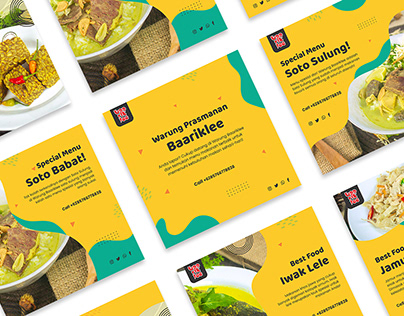 Instagram Feed Culinary - Baariklee Brand