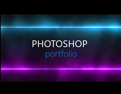 Adobe photoshop portfolio
