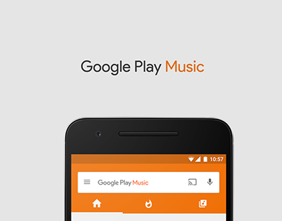 Google Play Music Concept