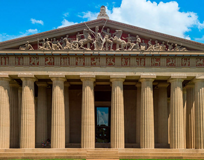 Website Build for the Nashville Parthenon