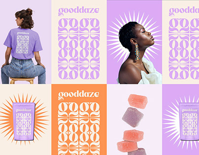 Gooddaze Cbd Gummies Brand Identity / Package Design