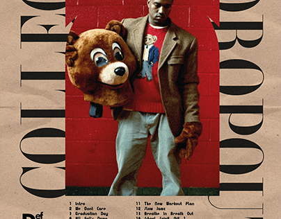 College Dropout Poster