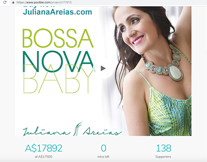 Production Juliana Areias - BossaNovaBaby Album Launch