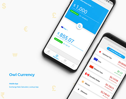 Owl Currency - Exchange Rate Calculator, Check App