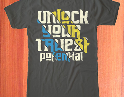 Lettering text effect typography dark t shirt design