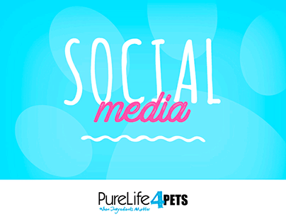 PureLife4PETS - Social Media