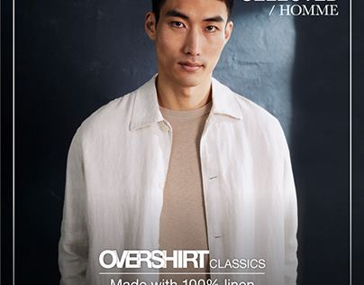 Selected Homme Overshirt Social Media & Emailer