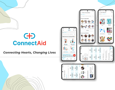 Project thumbnail - ConnectAid, A Telemedicine App (UX/UI Case Study)