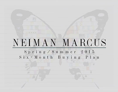 Neiman Marcus 6 Month Buying Plan 