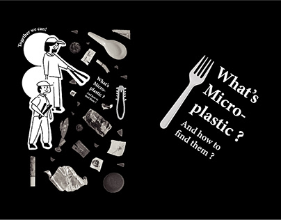 'Micro plastic and where to find them?' pamphlet