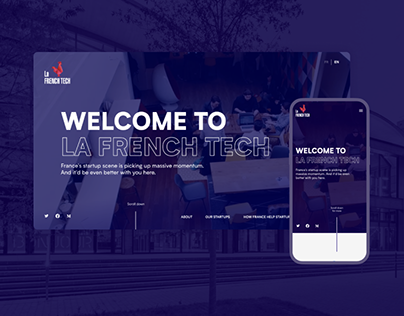 French Tech - Website Design