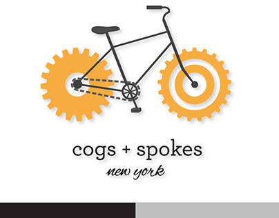Cogs & Spokes Bike Bazaar Brand Identity