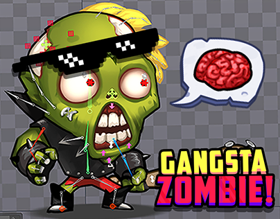 Gangsta Zombie Animation