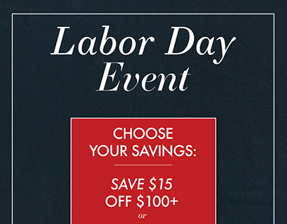 Labor Day Dover Saddlery Store Poster