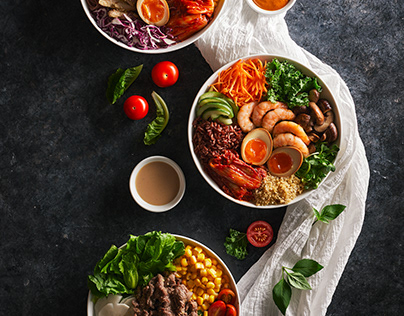 SaladStStop! Vietnam - Seasonal Key Visual & Packshot
