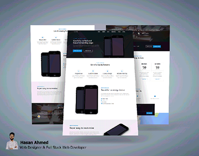 Lucid Responsive Landing Page