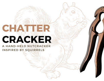Chatter Cracker- Nut cracker inspired by Squirrels