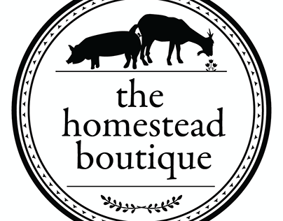 The Homestead Boutique Labels + Logo Design