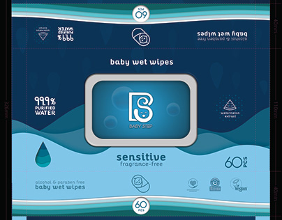 Packaging Design for Baby Wet Wipes