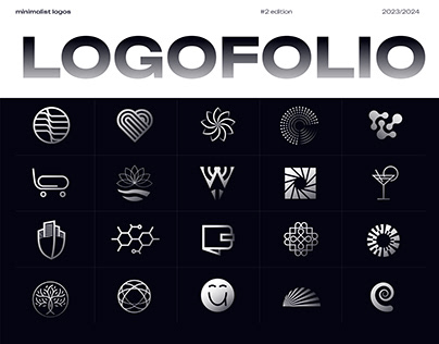 LOGOFOLIO 23/24, #2 Edition, minimalist logos