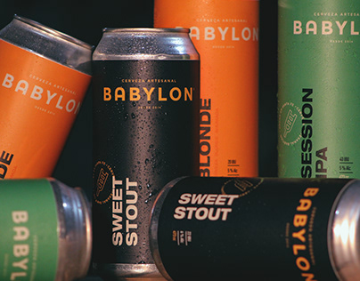 Babylon Craft Brewery beer cans