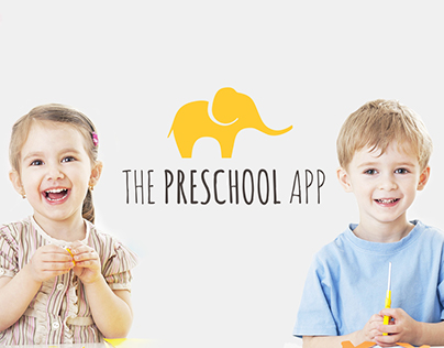 Landing page for The Preschool App