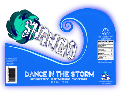 Shango WaterBottle Design