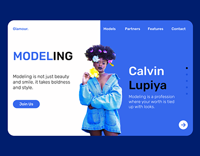 Modeling Agency Website