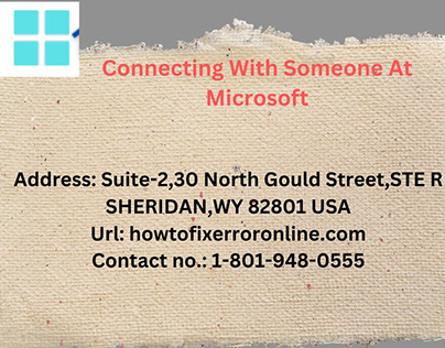 Connecting With Someone At Microsoft