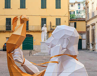 SIMURGH - Paper Installation in Italy