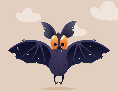Bat character design "DAisy"