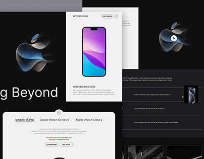 Project thumbnail - Apple Website Redesign